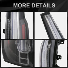 Transparent LED Tail Lights Rear Lamps For 2015-2020 GMC Yukon Cadillac Style