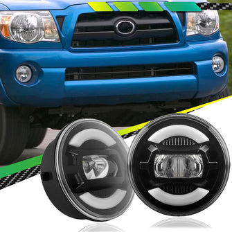 LED Fog Lights w/ DRL Turn Signal Bumper Lamps For Toyota Tacoma 2005-2011