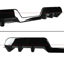 Gloss Black Shark Fin Rear Bumper Diffuser Fit For 2022-2024 Subaru WRX