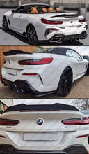 Real Carbon Fiber Rear Trunk Spoiler For 2019-2024 BMW 8 Series G140 840i F81 M8 Convertible