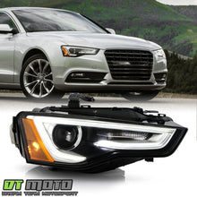 Passenger Head Light For 2013-2017 Audi A5 S5 HID/Xenon w/o AFS LED DRL Projector Headlight