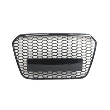 RS6 Style Front Bumper Honeycomb Mesh Grille Grill For Audi A6 S6 C7 2012-2015