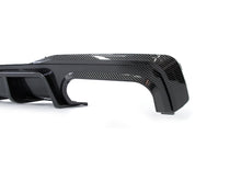 Carbon Look Difffuser + Black Exhaust Tips For AUDI A7 C8 S-line 2019-2024 di154