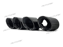 Exhaust Tips Black for Porsche 911 Carrera 991.2 NON-PSE 2017 2018 2019