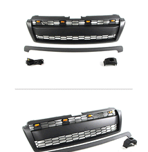 Grille Front Bumper Upper Grill w/ Light for Toyota Land Cruiser Prado 2010-2013