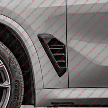 For 2024-2026 BMW G05 F95 X5 X5M LCI Full Carbon Fiber Side Fender Vent Trim Overlay
