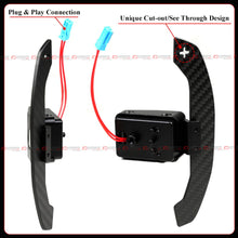 For BMW F20 F30 F32 F87 F80 F82 Carbon Fiber Replacement Magnetic Paddle Shifter