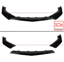 For 2020-2025 Cadillac CT4 BT Style Gloss Black Front Bumper Lip Spoiler Splitter