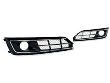 Front Fog Grill Grille Light Cover for 2015-2017 AUDI A8 A8L D4PA fg347