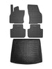 5 Pcs Floor Mats Cargo Liner Set for Audi Q3 2019-2024 Black