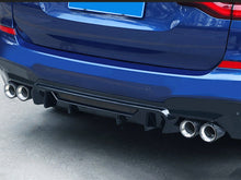 Glossy Black Rear Bumper Diffuser for BMW X3 G01 M40i M Sport 2019-2021