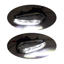 Pair DRL LED Fog Light Lamp For Land Rover Range Rover Evoque 2011-2015