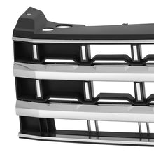 Front Upper Bumper Grill For 2018-2020 Volkswagen Atlas Black Chrome Grille