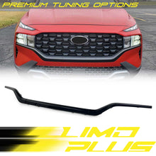 For Hyundai Santa Fe 2021-2023 Black Front Grille Middle Side Molding Trim 3pcs