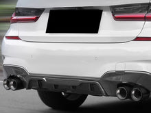 Black Carbon Fiber Stainless Exhaust Tips For 2019-2025 BMW G20 M340i G42 M440i G23 G26 M220i