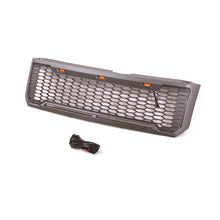 Black Front Bumper Upper Grille Radiator w/ Light Fits For 2008-2012 Ford Escape / Kuga