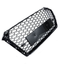 For Audi A4 S4 B9 2017-2019 Front Bumper Grille Honeycomb Mesh Grill RS4 Style