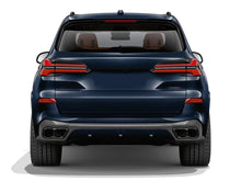 Pair Exhaust Tips Gloss Black for BMW X5 G05 X6 G06 X7 G07 M Sport 2019-2026