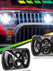 5x7 INCH LED Headlight Assembly for Jeep wrangler 1997-2001 Hi-Lo Beam DRL