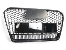 RS5 Style Front Grille Honeycomb Grill for Audi A5 S5 B8.5 2013–2016