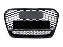 Gloss Black Front Bumper Mesh Grille For AUDI A6 C7 S6 2012-2015