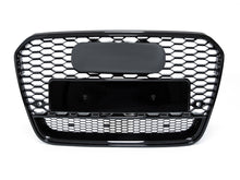 RS6 Style Honeycomb Black Front Grille For AUDI A6 C7 S6 2012 2013 2014 2015