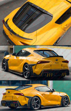 For 2020-2025 Toyota Supra GR A90 CTM Design Carbon Fiber Rear Window Roof Spoiler