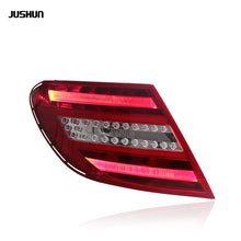 LED Tail Lights Rear Lamps DRL Red Assembly for Mercedes-Benz C W205 2011-2014