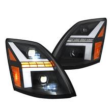 Pair LED Headlights For 2004-2017 Volvo VNL VNM VNX Truck Headlamps Assembly DRL