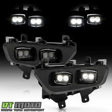 For 2021-2025 Ford F150 Raptor LED Bumper Fog Lights Driving Lamps w/ Switch Set