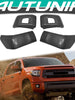 4pcs Set Front & Rear Bumper Covers Magnetic Gray 1G3 For Toyota Tundra 2014-2021