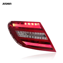 LED Tail Lights Rear Lamps DRL Red Assembly for Mercedes-Benz C W205 2011-2014