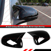 Gloss Black Mirror Cover Cap Overlay For 2021-2026 Mercedes Benz EQE EQS CLE GLC S E Class W223 V295 V297