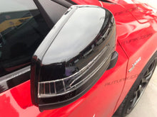 Glossy Black Side Mirror Cover Caps for Mercedes CLA C117 CLA200 CLA250 W204 C180 C200 C250 C300 mc55