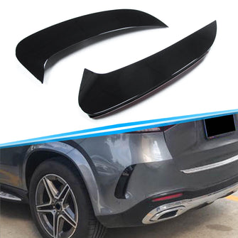 Gloss Black Rear Air Vent Canards for Mercedes GLE W167 GLE450 GLE53 AMG 2020-2023