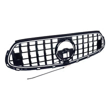 Glossy Black W/LED GT Style Front Bumper Luminous Grille For Mercedes Benz GLC X254 2023-2026