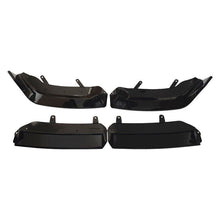 4pcs Gloss Black Front Bumper Lip Splitter For BMW 5 Series I5 G60 2024+