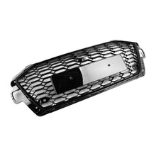 For Audi B9.5 A4 Sline S4 2020-2022 Front Bumper Grill Honeycomb Center Grille