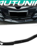 3pcs Gloss Black Front Splitter Lip For 2008-2014 Mercedes C-Class W204 AMG Bumper