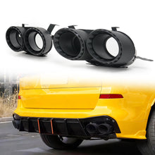 AK Style Carbon Fiber Exhaust Tips Muffler Pipe For BMW X5 G05 X6 G06 X7 G07 2019-2026 Pair