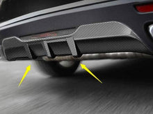 Carbon Fiber Look Rear Bumper Diffuser Spoiler For Cadillac CT5 CT5-V 2020-2024