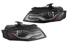 Fit For 2009-2010 Audi A4 B8 [HID/Xenon W/O AFS] LED DRL Projector Headlights