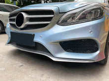Front Lip Splitter Lower Molding Trim for Mercedes W212 Sedan Wagon E350 E250 E400 E550 AMG Pack 2014-2016 di131