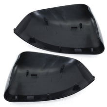 Pair Glossy Black Rear View Mirror Cover Cap Replacement For Dodge Durango 2011-2023 Jeep Grand Cherokee 2011-2019