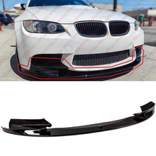 For 2008-2013 BMW M3 E90 E92 E93 Gloss Black Front Bumper Lip Splitter Kit