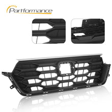 For 2023-2024 Honda CRV CR-V Front Upper Grille Matt Black Honeycomb