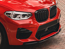 3x Gloss Black Front Bumper Lip Lower Spoiler Splitter For BMW F98 F97 X3M X4M 2019-2021
