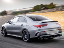 Gloss Black Rear diffuser w/ Exhaust Tips Replace for Mercedes CLA C118 AMG Pack 2020-2023