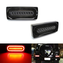 Smoked LED Sequential Turn Signal/Tail Lights For 1999-2018 Mercedes G-Class W463 G500 G550 G55 G63 AMG