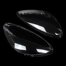 Pair Headlight Lampshade Clear Lens Covers For Porsche 958 Cayenne 2011-2014